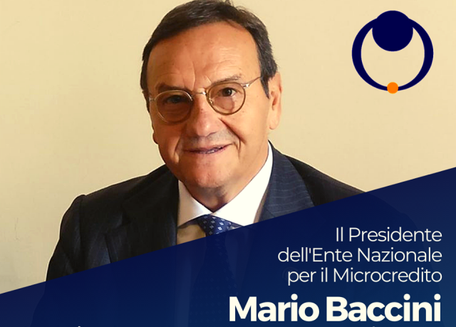 Mario Baccini, Presidente Microcredito